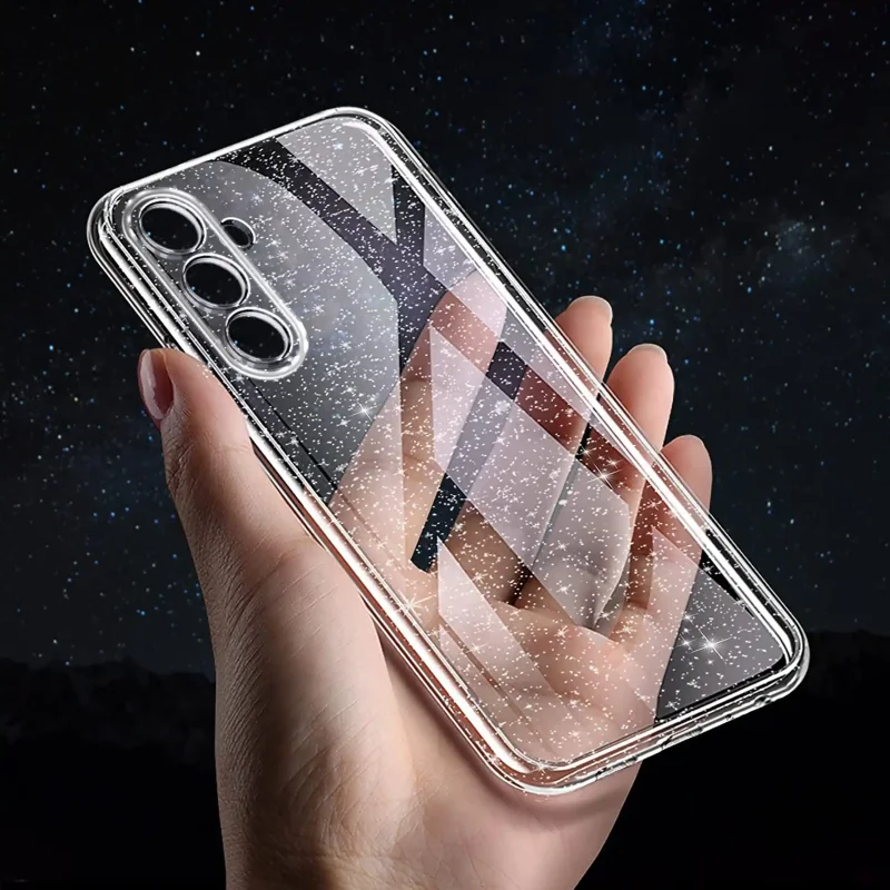 etui-do-samsung-galaxy-s25-bezbarwne-z-brokatem-ze-szklem