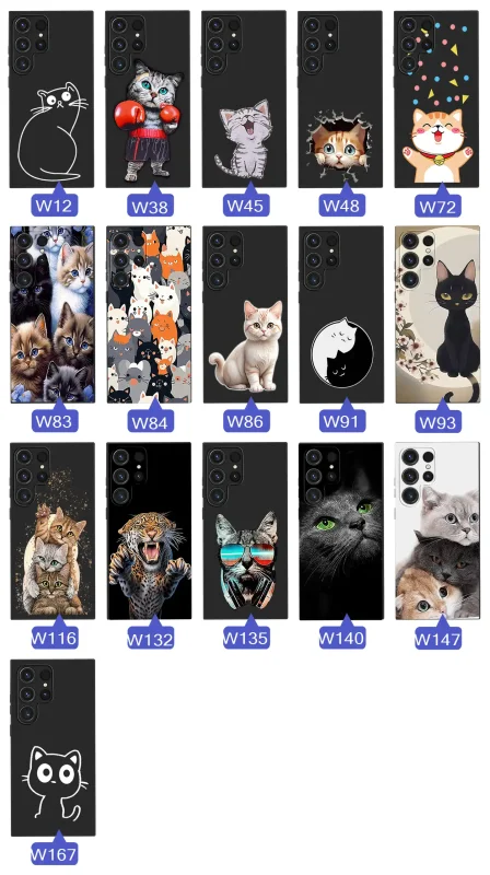etui-do-samsung-galaxy-s25-ultra-malowane-rozne-wzory-z-kotem-ze-szklem