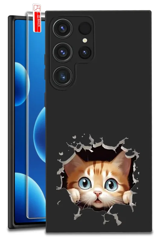 etui-do-samsung-galaxy-s24-ultra-malowane-rozne-wzory-z-kotem-ze-szklem