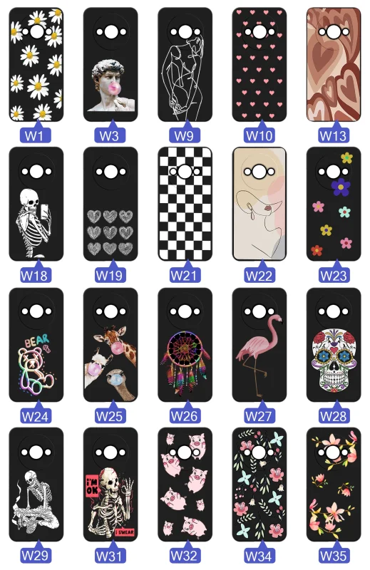 etui-do-xiaomi-redmi-a3-malowane-rozne-wzory-damskie-ze-szklem