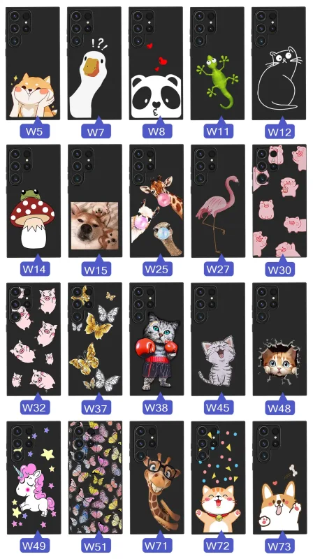 etui-do-samsung-galaxy-s25-ultra-malowane-rozne-wzory-zwierzeta-ze-szklem