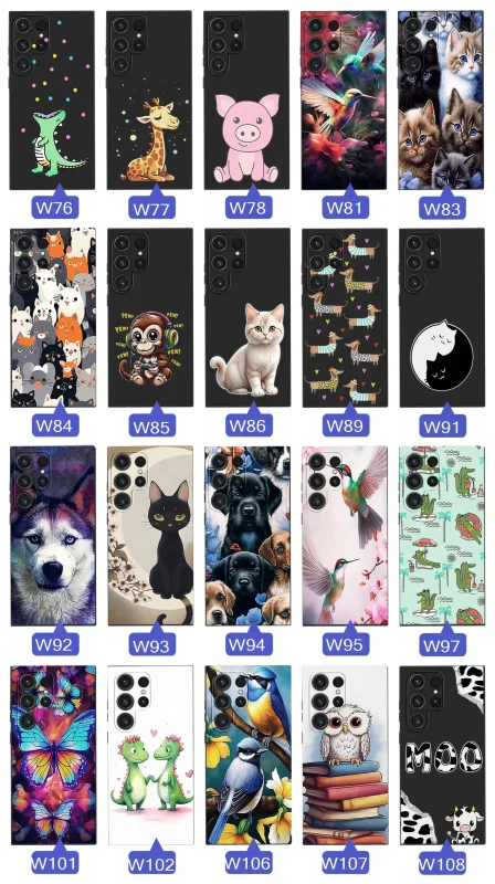 etui-do-samsung-galaxy-s24-ultra-malowane-rozne-wzory-zwierzeta-ze-szklem