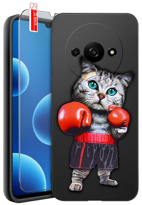 etui-do-xiaomi-redmi-a3-malowane-rozne-wzory-z-kotem-ze-szklem