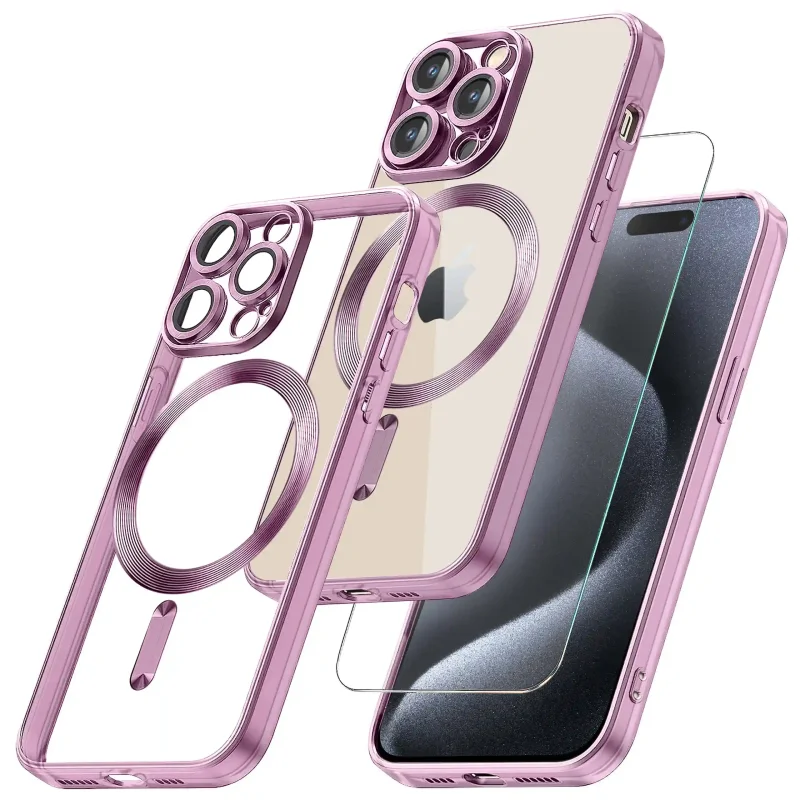 etui-do-iphone-15-pro-max-magsafe-rozowa-ramka-ze-szklem