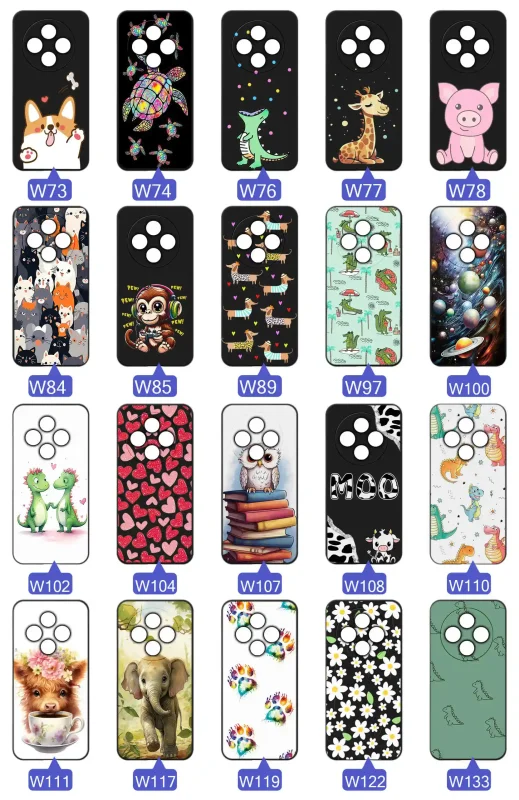 etui-do-xiaomi-redmi-14c-malowane-rozne-wzory-dla-dziewczynki-ze-szklem