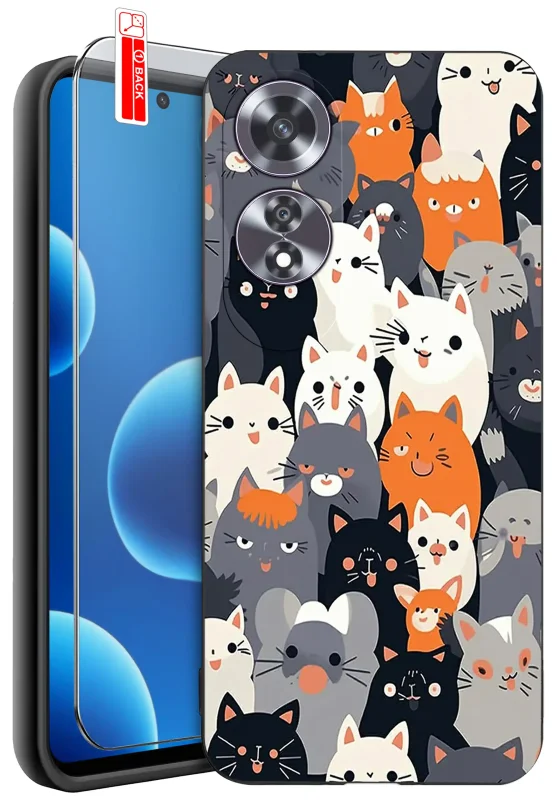 etui-do-oppo-a60-4g-malowane-rozne-wzory-dla-dziewczynki-ze-szklem