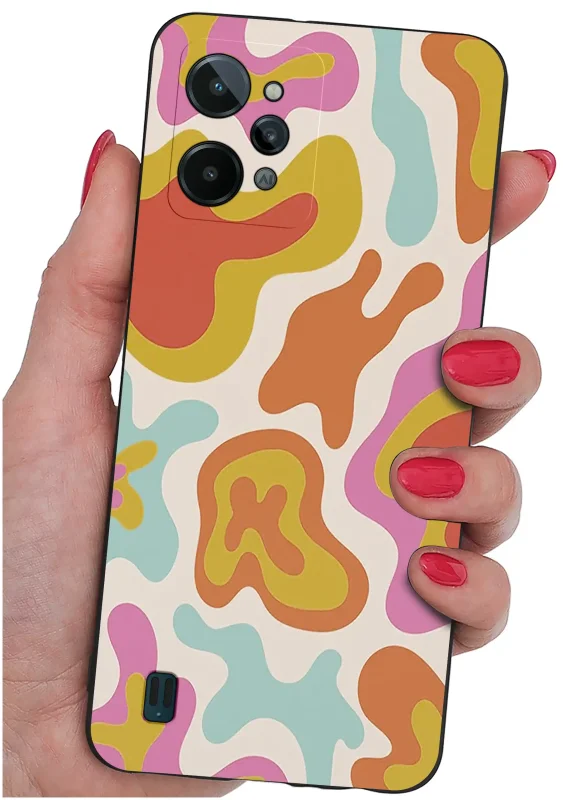 etui-do-realme-c31-malowane-rozne-wzory-dla-dziewczynki-ze-szklem