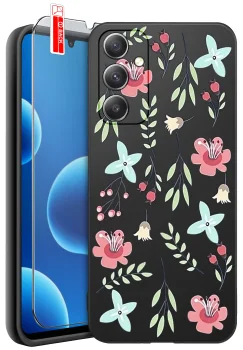 Etui do Samsung Galaxy S24 Fe różne wzory dla dziewczynki ze szkłem
