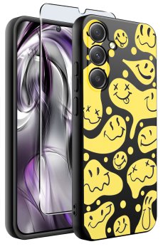 Etui do Samsung Galaxy S25 malowane różne wzory dla dzieci ze szkłem