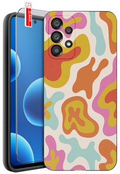 Etui do Samsung Galaxy A53 5G różne wzory dla dzieci ze szkłem