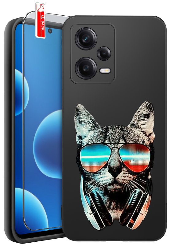 etui-do-xiaomi-redmi-note-12-5g-malowane-rozne-wzory-dla-dzieci-ze-szklem