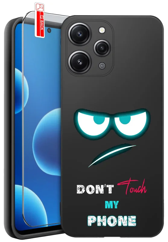 etui-do-xiaomi-redmi-12-4g-malowane-rozne-wzory-meskie-ze-szklem