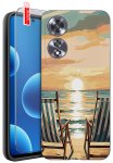 Etui do Oppo A60 4G różne wzory damskie ze szkłem