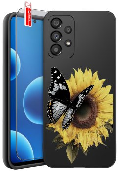 Etui do Samsung Galaxy A53 5G różne wzory damskie ze szkłem