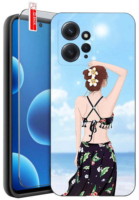 etui-do-xiaomi-redmi-note-12-4g-malowane-rozne-wzory-damskie-ze-szklem