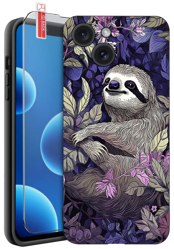 etui-do-iphone-13-14-malowane-rozne-wzory-smieszne-ze-szklem
