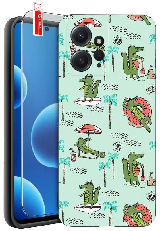 etui-do-xiaomi-redmi-note-12-4g-malowane-rozne-wzory-smieszne-ze-szklem