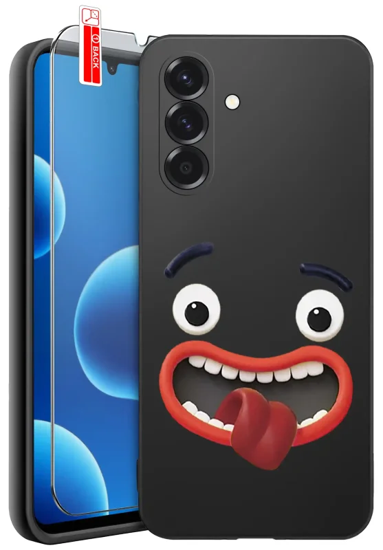 etui-do-samsung-galaxy-s25-malowane-rozne-wzory-smieszne-ze-szklem
