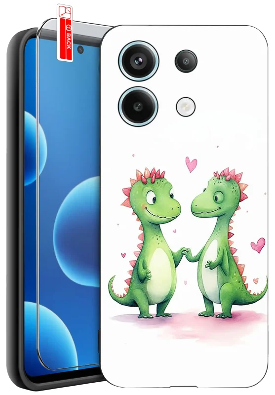 etui-do-xiaomi-redmi-note-13-4g-malowane-rozne-wzory-smieszne-ze-szklem