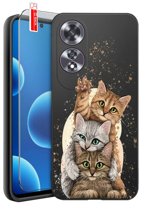 etui-do-oppo-a60-4g-malowane-rozne-wzory-smieszne-ze-szklem