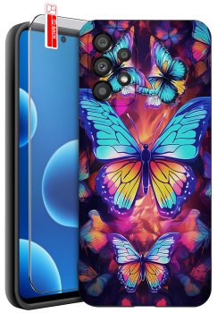 Etui do Samsung Galaxy A53 5G różne wzory kobiece ze szkłem