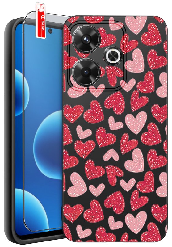 etui-do-xiaomi-redmi-13-4g-rozne-wzory-kobiece-ze-szklem