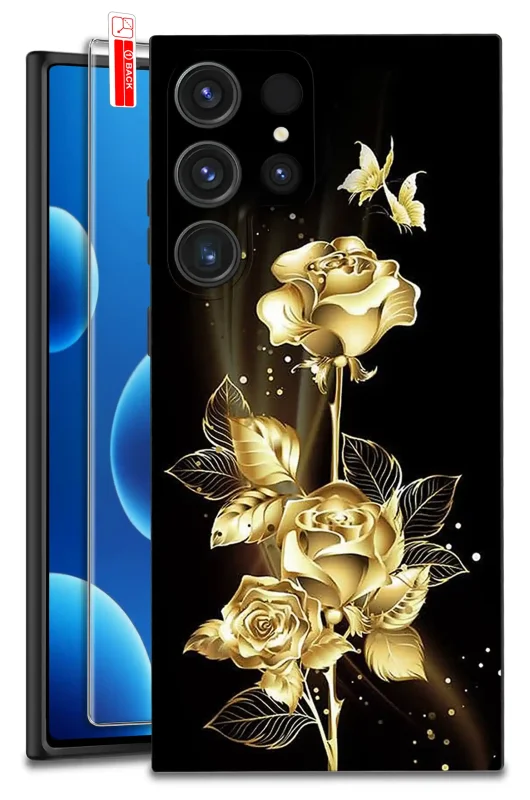 etui-do-samsung-galaxy-s25-ultra-malowane-rozne-wzory-kwiaty-ze-szklem