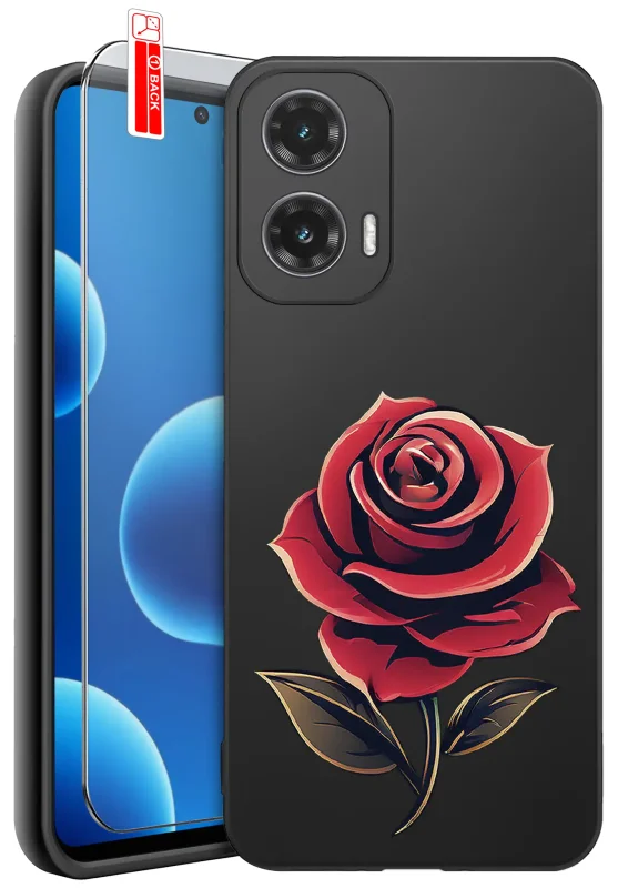 etui-do-motorola-moto-g45-5g-rozne-wzory-kwiaty-ze-szklem