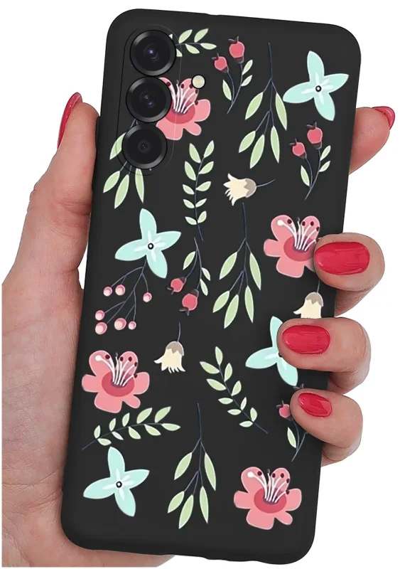 etui-do-samsung-galaxy-a26-malowane-rozne-wzory-kwiaty-ze-szklem