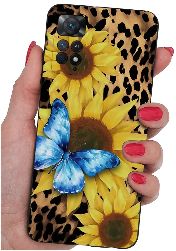etui-do-xiaomi-redmi-note-11-pro-malowane-rozne-wzory-kwiaty-ze-szklem