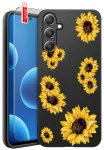 Etui do Samsung Galaxy A16 5G różne wzory kwiaty ze szkłem