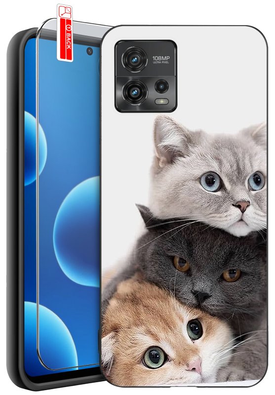 etui-do-motorola-moto-g72-rozne-wzory-z-kotem-ze-szklem