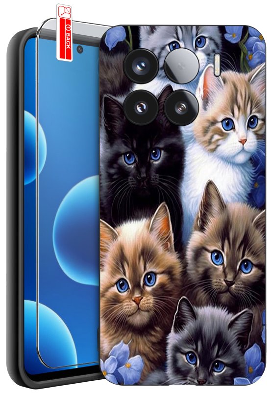 etui-do-xiaomi-15-pro-malowane-rozne-wzory-z-kotem-ze-szklem