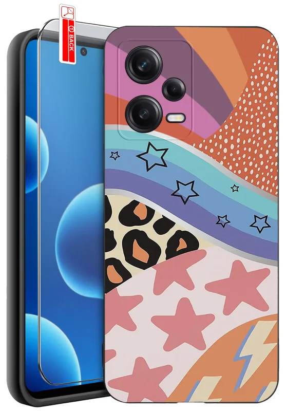 etui-do-xiaomi-redmi-note-12-5g-malowane-rozne-wzory-fajne-ze-szklem