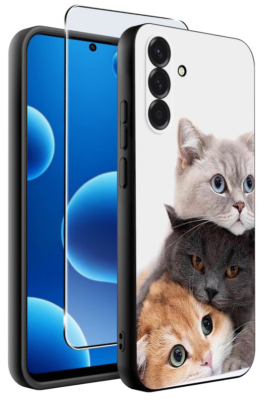 etui-do-samsung-galaxy-a56-malowane-rozne-wzory-z-kotem-ze-szklem