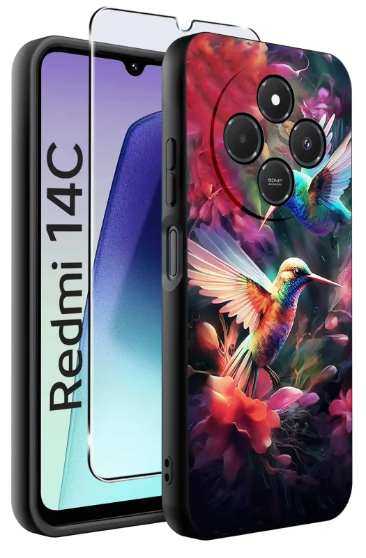 etui-do-xiaomi-redmi-14c-malowane-rozne-wzory-fajne-ze-szklem