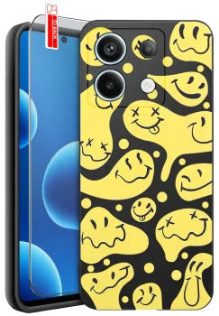 Etui do Xiaomi Redmi Note 13 4G różne wzory fajne ze szkłem