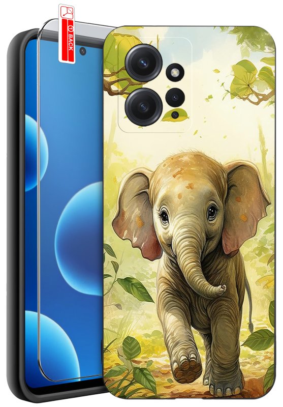 etui-do-xiaomi-redmi-note-12-4g-malowane-rozne-wzory-zwierzeta-ze-szklem