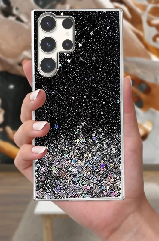 etui-do-samsung-galaxy-s25-ultra-brokat-czarne-ze-szklem