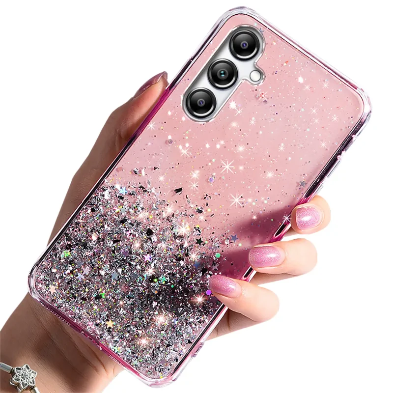 etui-do-samsung-galaxy-a26-5g-brokat-rozowe-ze-szklem
