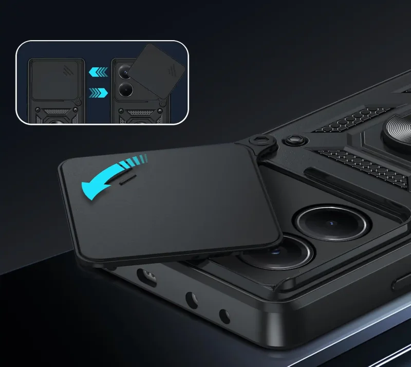 etui-do-xiaomi-redmi-note-14-5g-pancerne-ring-z-oslona-na-aparat-czarne-ze-szklem