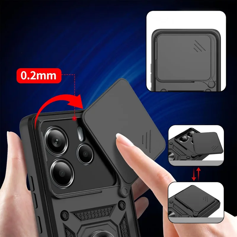 etui-do-xiaomi-redmi-note-14-4g-pancerne-ring-z-oslona-na-aparat-czarne-ze-szklem