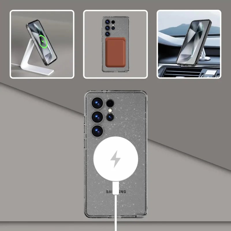 etui-do-samsung-galaxy-s25-ultra-magsafe-brokatowe-czarne-ze-szklem