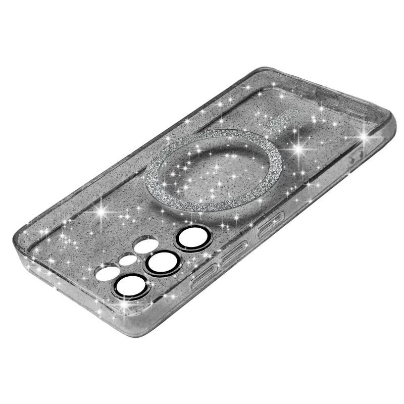 etui-do-samsung-galaxy-s25-ultra-magsafe-brokatowe-czarne-ze-szklem