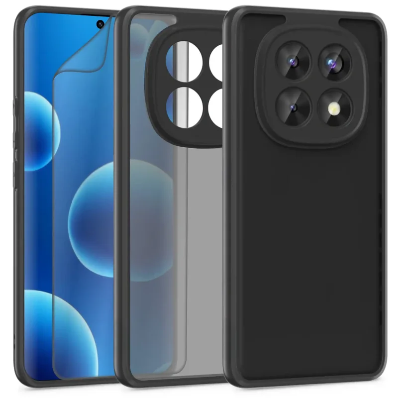 etui-do-xiaomi-redmi-note-14-pro-plus-5g-przezroczyste-wzmacniane-czarne-z-folia