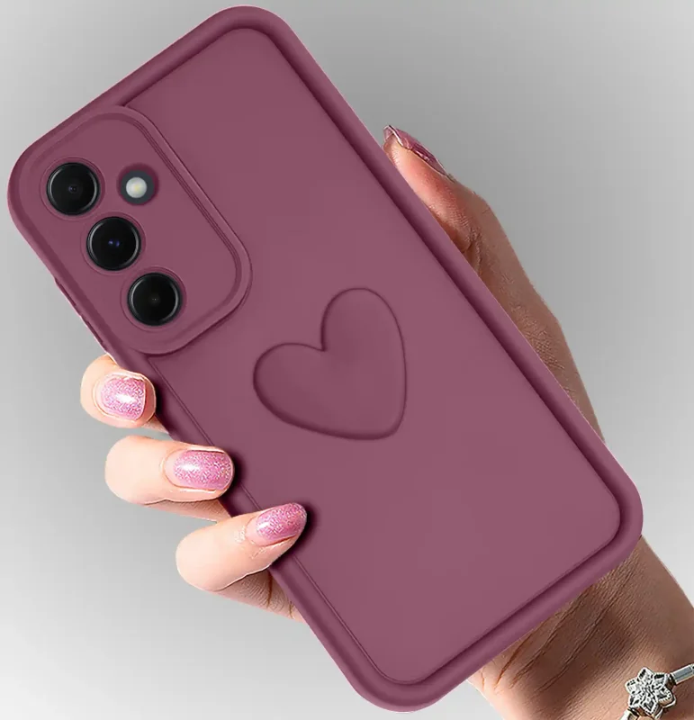 etui-do-samusng-galaxy-m15-silikonowe-serce-burgundowe-ze-szklem