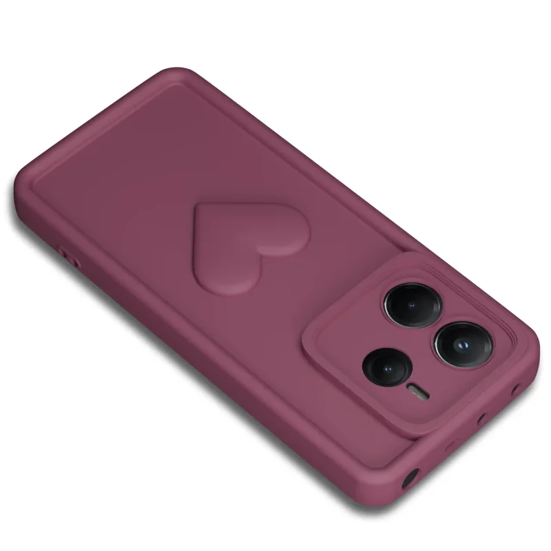 etui-do-xiaomi-redmi-note-14-4g-silikonowe-serce-burgundowe-ze-szklem