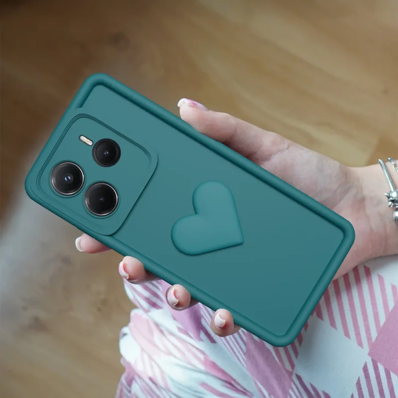 etui-do-xiaomi-redmi-note-14-4g-silikonowe-serce-zielone-ze-szklem