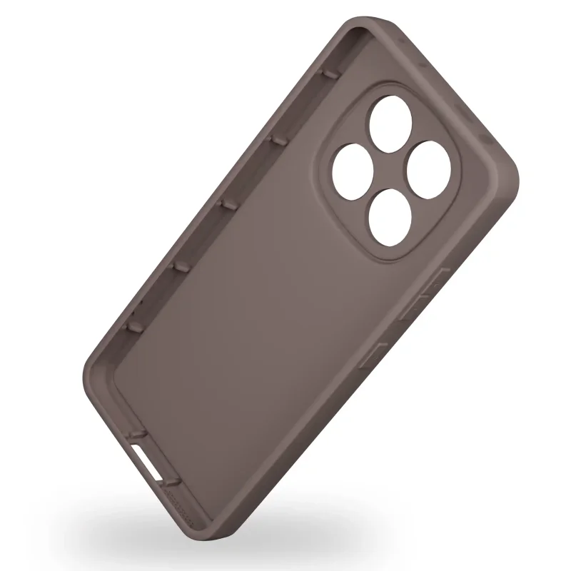 etui-do-xiaomi-redmi-note-14-pro-4g-brazowe-wzmacniane-silikonowe