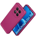 Etui do Xiaomi Redmi Note 14 Pro 5G / Pro+ Plus 5G różowe wzmacniane silikonowe